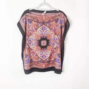 Zara Detailed Colorful Top